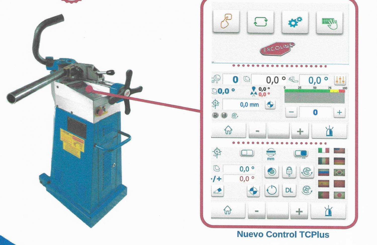 ERCOLINA - Bending machine 
