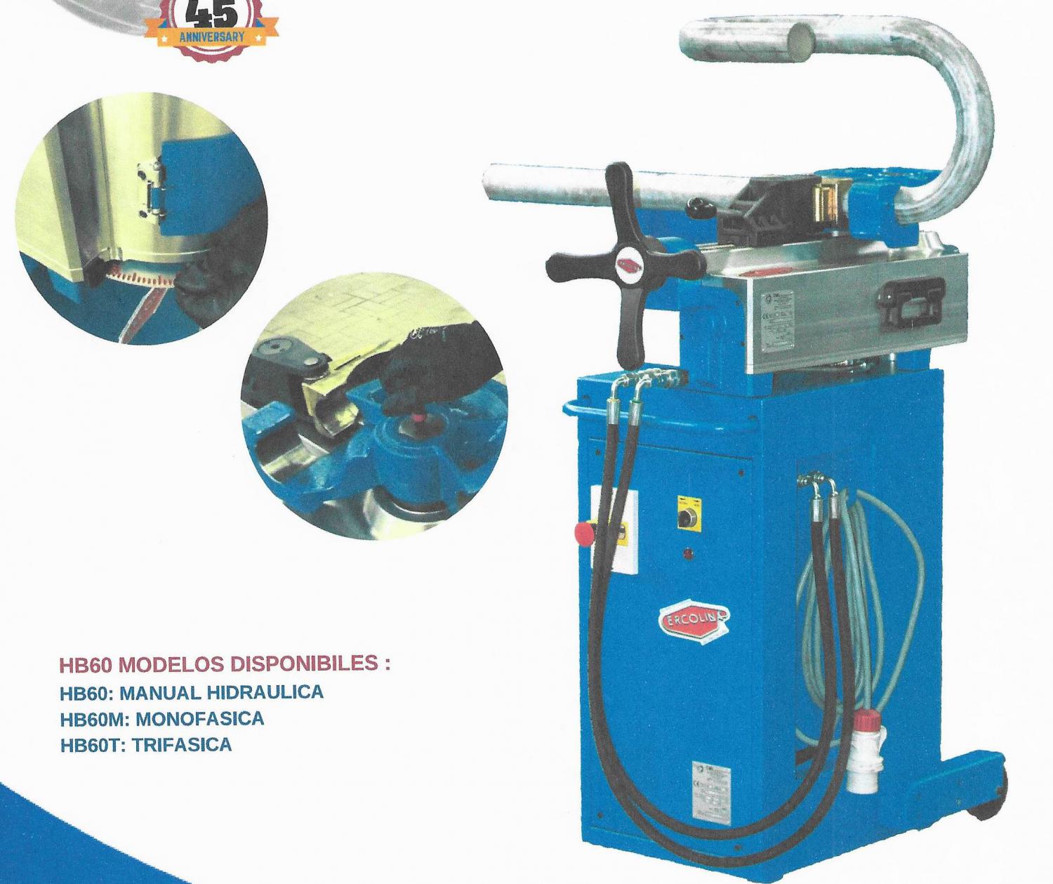 ERCOLINA - Tube bending machine